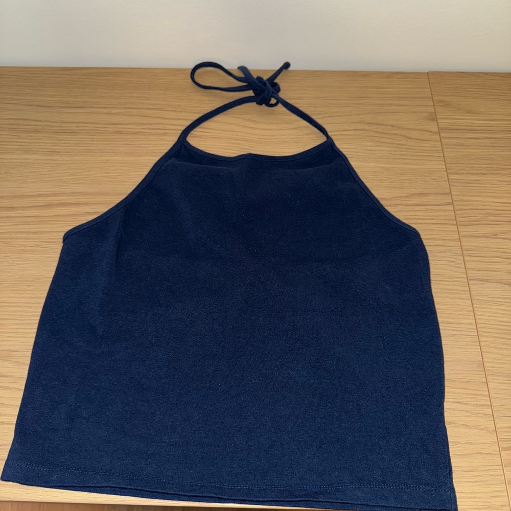 Popular Basics Deep Blue Top